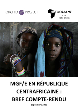 FGM/C in Central African Republic: Short Report (2022, French)